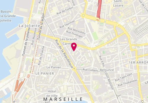Plan de BUFERNE Hélène, 10 Rue Louis Astouin, 13002 Marseille