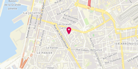 Plan de ABDOU TAMOUHIDA Camila, 10 Rue Louis Astouin, 13002 Marseille