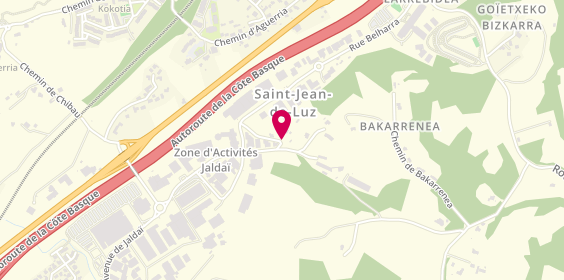 Plan de ARRUEBO Manon, 135 Chemin de Jaureguia, 64500 Saint-Jean-de-Luz