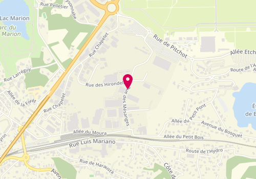Plan de ARANSAEZ Hegoa, 2-4 Rue des Mésanges, 64200 Biarritz