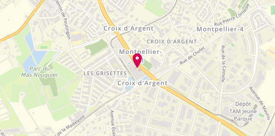 Plan de BASSAINE Hajare, 560 Avenue du Colonel Andre Pavelet, 34075 Montpellier