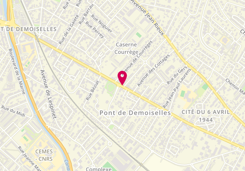 Plan de HENON Clotilde, 121 Ter Avenue Saint Exupéry, 31400 Toulouse