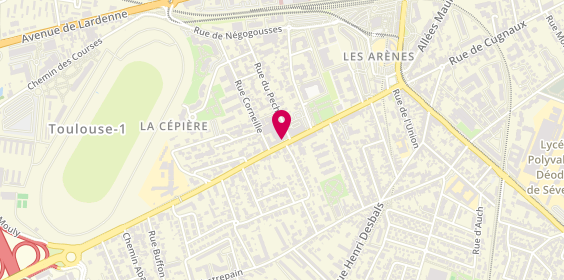 Plan de BOUCHERAT Roxane, 387 Route de Saint Simon, 31082 Toulouse