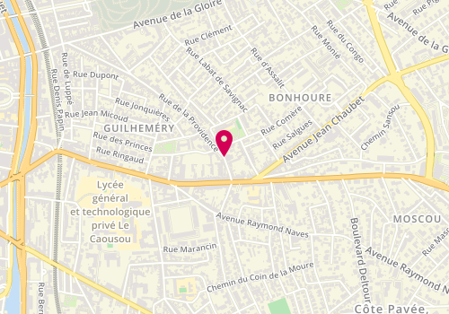 Plan de LAUMOND Clémence, 117 Rue de la Providence, 31500 Toulouse