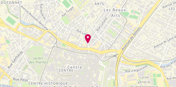 Plan de CANNAT-HURET Pauline, 8 Rue de Villefranche, 34000 Montpellier