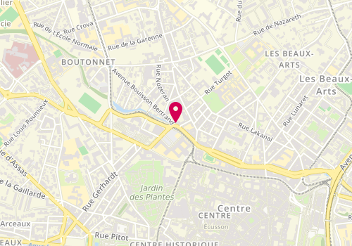 Plan de VANIN Emmanuelle, 16 Avenue Bouisson Bertrand, 34090 Montpellier