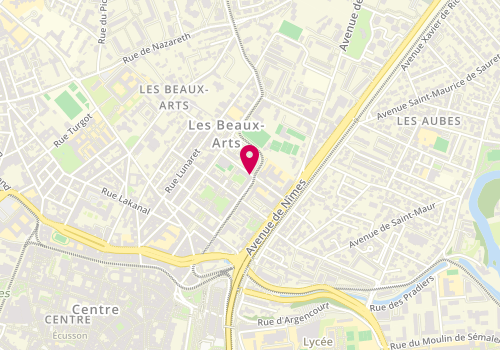 Plan de RAGE Karine, 27 Rue de Substantion, 34000 Montpellier