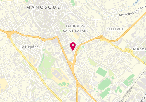 Plan de BLEUZE Marie, 80 Boulevard Charles de Gaulle, 04100 Manosque