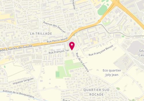 Plan de MAURY Myrtille, 38 Rue Francois Premier, 84000 Avignon