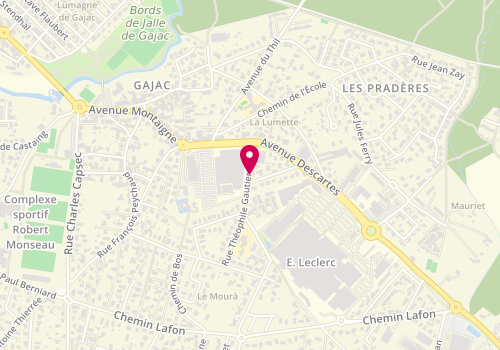 Plan de GAUTIER Caroline, 8 Rue Théophile Gautier, 33160 Saint-Médard-en-Jalles