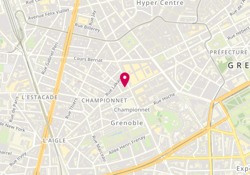 Plan de GHERAIEB Katia, 30 Boulevard Gambetta, 38000 Grenoble