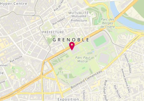 Plan de DECOTTE Noémie, 11 Boulevard Jean Pain, 38022 Grenoble