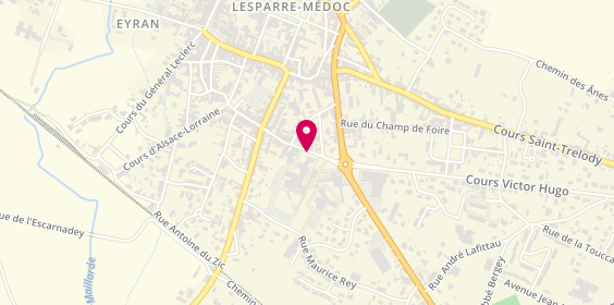 Plan de ALVAREZ Léna, 64 Rue Aristide Briand, 33340 Lesparre-Médoc