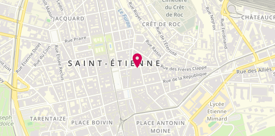 Plan de ECHARD Christelle, 6 Rue Blanqui, 42000 Saint-Étienne