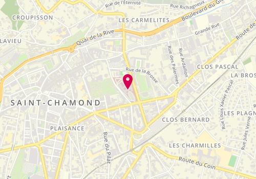 Plan de BARRELLON Lucine, 19 Rue Victor Hugo, 42403 Saint-Chamond