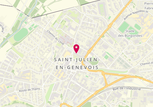 Plan de LEGALLOIS Camille, Rue Amedee Viii de Savoie, 74160 Saint-Julien-en-Genevois