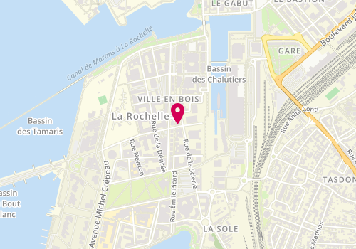 Plan de LAVAUD Béatrice, 10 Rue de la Huguenotte, 17000 La Rochelle