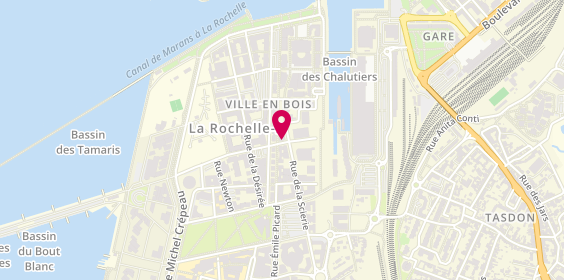Plan de RAULT-MOTTAIS Adeline, 10 Rue de la Huguenotte, 17000 La Rochelle