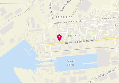 Plan de DAUNIT Isabelle, 1 Rue Mare à la Besse, 17000 La Rochelle