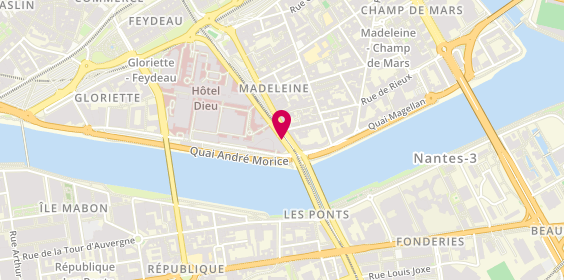 Plan de BAERTSCHI Laurie, 38 Boulevard Jean Monnet, 44093 Nantes