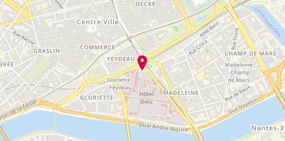 Plan de BORDES Pauline, 1 Place Alexis Ricordeau, 44093 Nantes