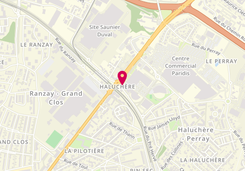 Plan de HUNI Camille, 2 Route de Paris, 44314 Nantes