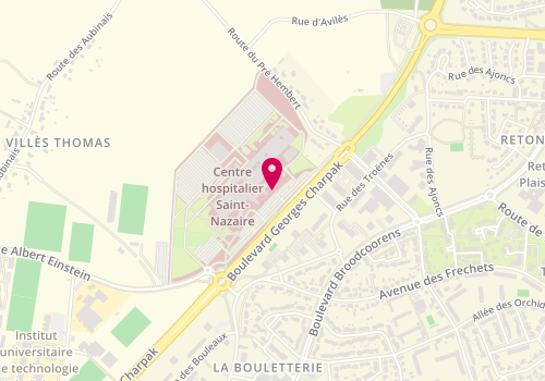 Plan de MANSON Valentine, 11 Boulevard Georges Charpak, 44606 Saint-Nazaire
