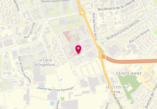Plan de SOURGET Caroline, 9 Rue de l'Hirondelle, 49044 Angers