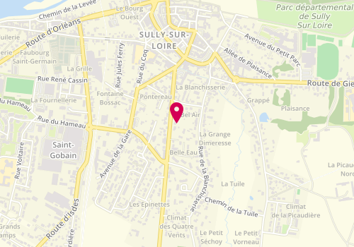 Plan de PARFAIT Anne, 17 Bis Route de Cerdon, 45600 Sully-sur-Loire