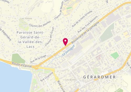 Plan de GREGOIRE Blandine, 11 Boulevard de la Jamagne, 88400 Gérardmer