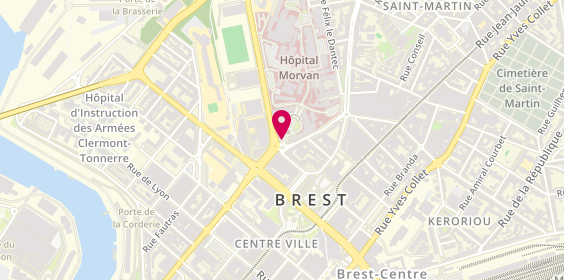 Plan de BLOUCH Estelle, 5 Avenue Foch, 29609 Brest