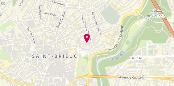 Plan de BEGOC Amélie, 7 Rue des Hillionnais, 22000 Saint-Brieuc