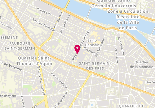 Plan de BAFTEHCHIAN Lila, 45 Rue des Saints Peres, 75006 Paris