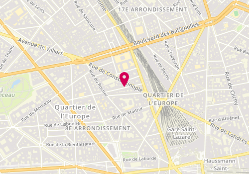 Plan de ARLOT Marion, 10 Rue de Naples, 75008 Paris