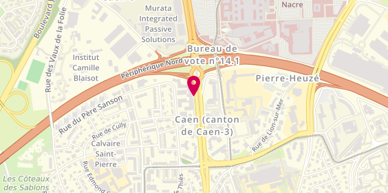 Plan de BALCAEN Marion, Avenue Cote de Nacre, 14033 Caen