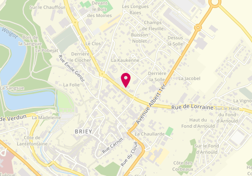 Plan de BENAROUS Marie, 1 Bis Rue Raymond Mondon, 54150 Val-de-Briey