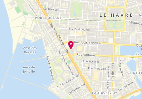 Plan de FAURRE Céline, 132 Boulevard Francois 1 Er, 76600 Le Havre