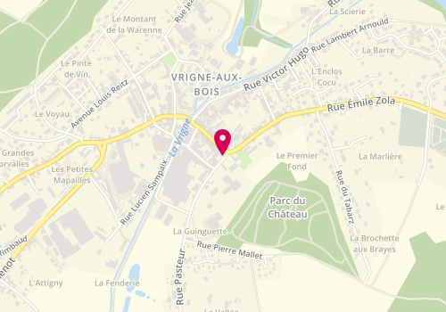 Plan de BOLLE Pauline, 2 Bis Rue Pasteur, 08330 Vrigne-aux-Bois